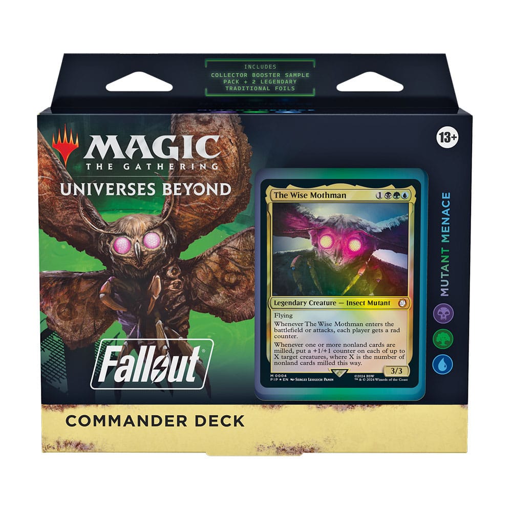 MTG - Fallout Commander Decks Display (4 Decks) - ENG