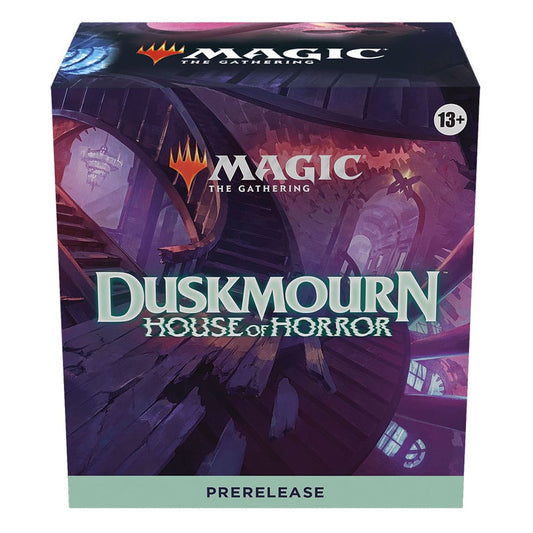 Magic the Gathering Duskmourn: House of Horror Prerelease Packs english+ PROM BOOSTER BACK